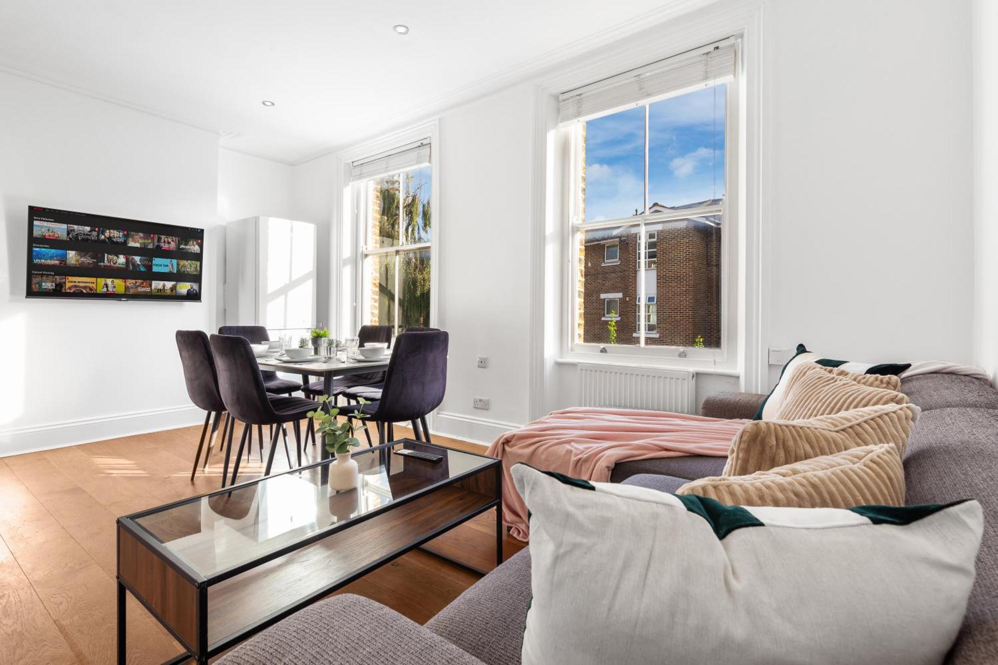 Luxury 4 Bedroom Flat With Stunning Shard View From Terrace In Central London! Next To Station, Sleeps 9 Extérieur photo